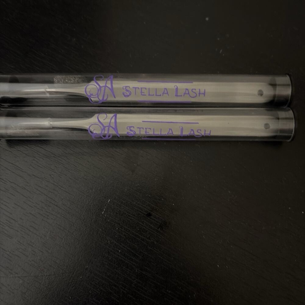 Stella Lash Volume Tweezers Lot Of 2